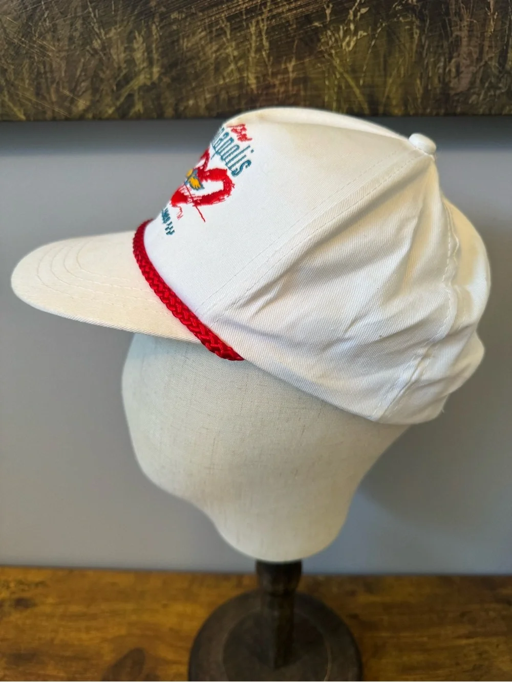 Vintage Top Eliminator‎ 1993 Indianapolis 500 Rope Hat Snapback Indy 500 Cap